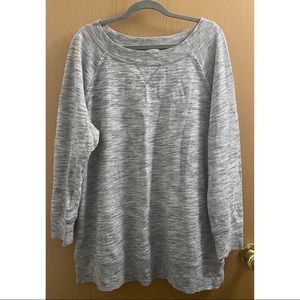 Caslon Lightweight, Long Crewneck Sweatshirt